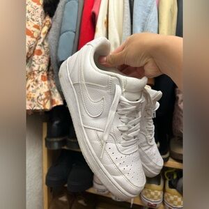 Nike All-White Casual Sneakers